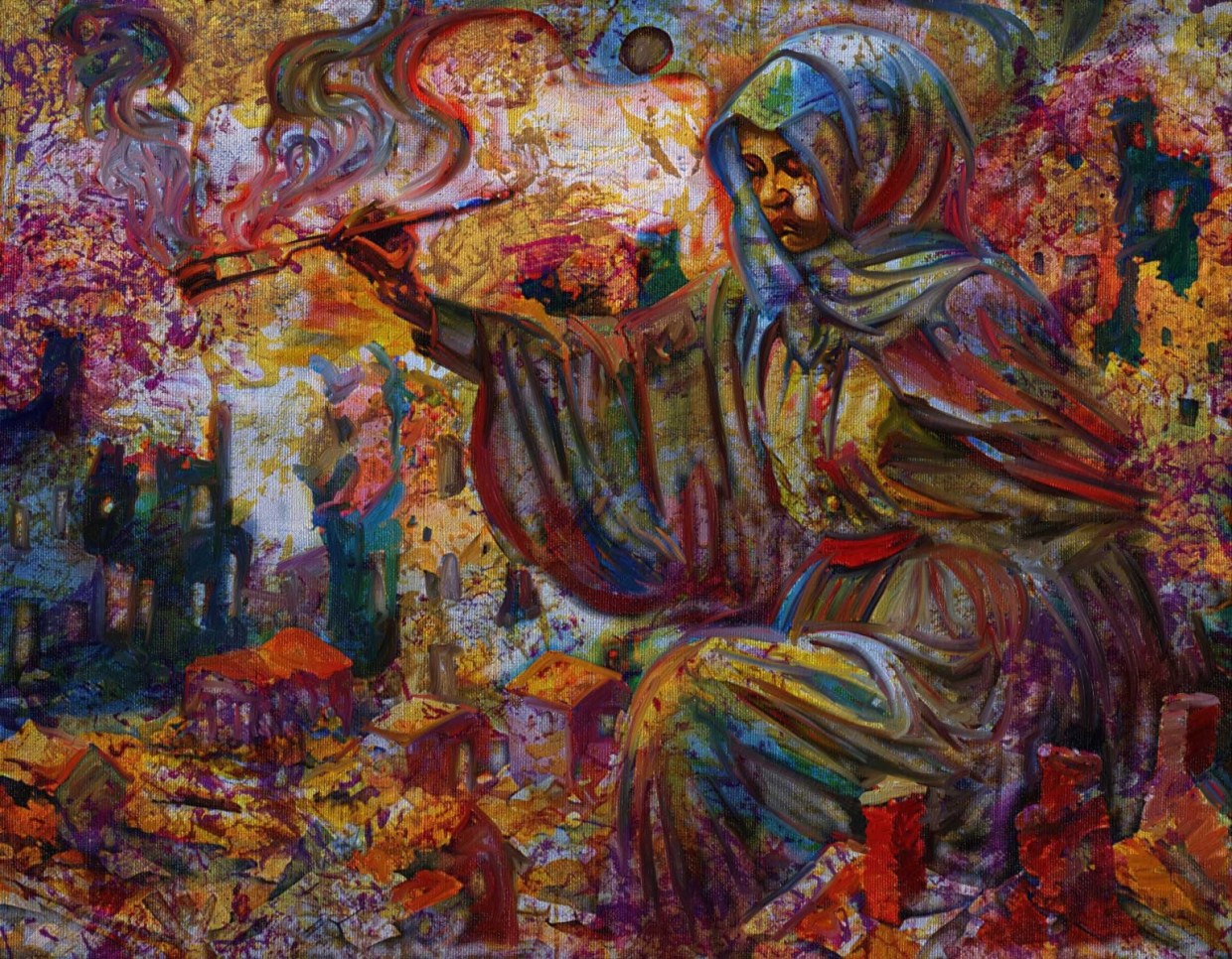 WOMANPAINTIN-Acrylic-on-canvas-100x65-cm.DATE-CREATED-2023-11-25