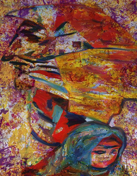 AMONGSHADOWS-1-Acrylic-on-canvas-73x60-cm.-CREATED-2025-1-10