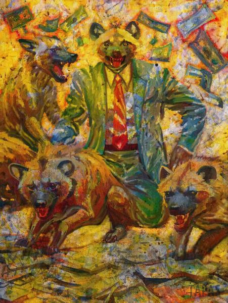 HIENAS-2-Acrylic-on-canvas-73x60-cm.-CREATED-2025-4-3