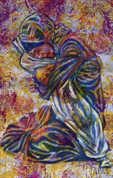 MADONNA-2-Acrylic-on-canvas-73x50-cm.-CREATED-2025-4-09