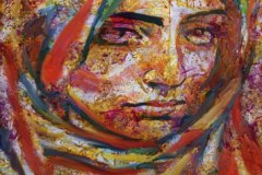 MADONNA-Acrylic-on-canvas-73x50-cm.-CREATED-2024-7-05