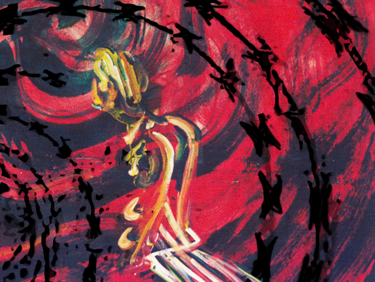 Barbed-wire-contrabass⁠-2-detail