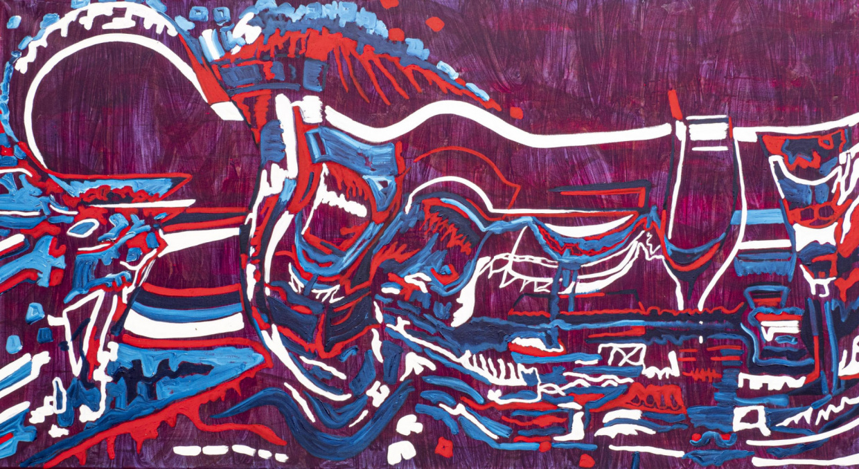 GRIALS-3 Acrylic on canvas